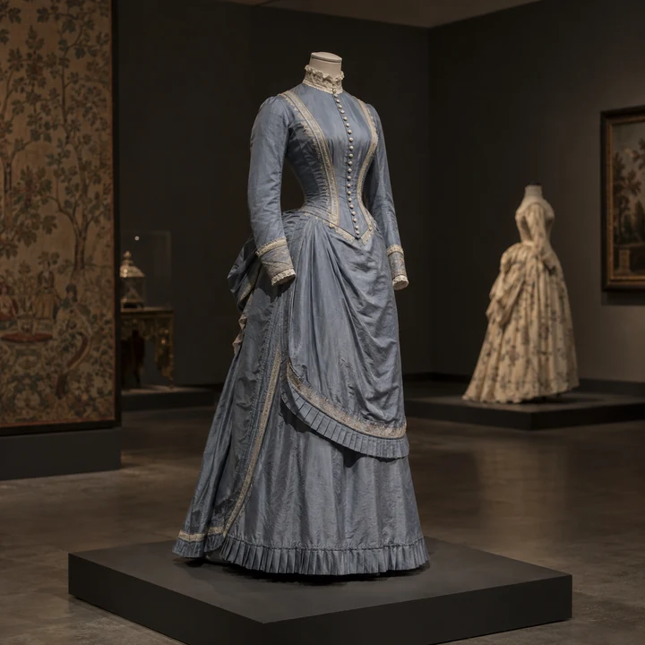 Une exposition de vêtements mettant en valeur coupes et matières